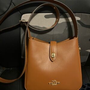 Coach Brown Leather Shoulder Bag